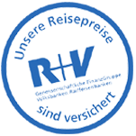 Unsere Reisen sind abgesichert
